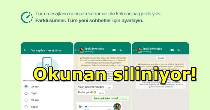 Telefon Hafızasını Zorlamaya Son! WhatsApp Süreli Mesajlaşma Özelliğini Duyurdu