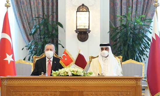 Türkiye ile Katar Arasında 15 Anlaşma İmzalandı