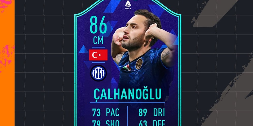 FIFA 22'de Serie A'da Kasım Ayının En İyi Oyuncusu, Hakan Çalhanoğlu Seçildi!