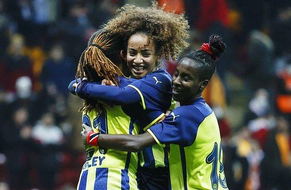Fenerbahçe, 10'da Fatma, 15'te Berdan, 30, 34, ve 38'de Shameeka, 41'de Kennya, 51'de Setenay'ın golleriyle maçı 7-0 kazandı.