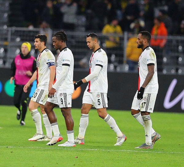 Siyah-beyazlılar, Avrupa Kupaları tarihinde en çok gol yediği sezonu yaşarken bu sezon Şampiyonlar Ligi'nde puan alamayan tek takım oldu.