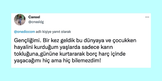 "Ülkenin Ekonomik Durumu Hangi Hayalinizi Elinizden Aldı?" Sorusuna Gelen İç Burkan Cevaplar