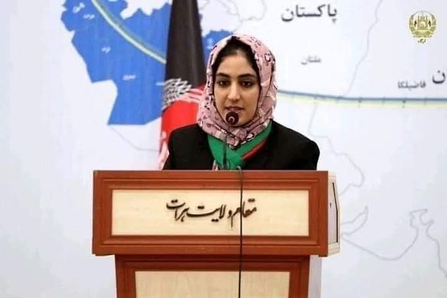 85. Razia Barakzai (Afganistan) - Protestocu: