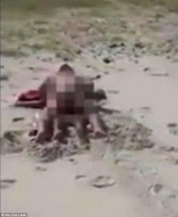 Bu görüntülerin arından Cabo Frio polisi olayı soruşturmaya başladı ve çiftin plajda seks yapmasının uygunsuz olduğunu belirtti.