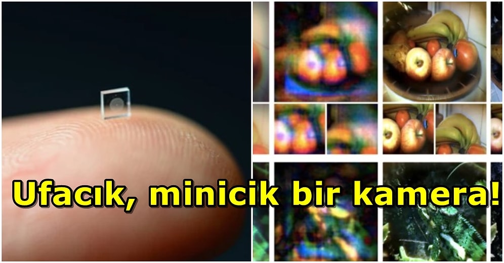 Daha Neler Bulacaklar? Araştırmacılar Tuz Tanesi Boyutunda Kamera İcat Etti