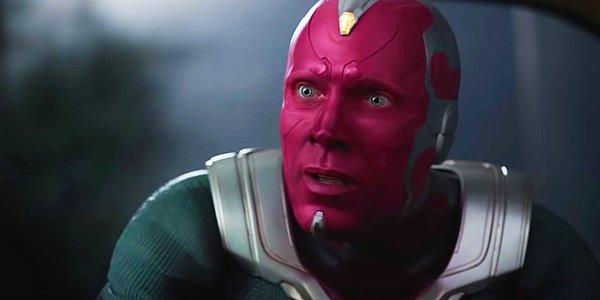 2. Paul Bettany'yi Marvel'dan aradıkları zaman, Vision karakteri Infinity War'da yeni öldürülmüştü.