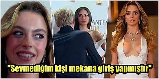 Altın Kelebek Ödülleri'nde Kırmızı Halıda Melis Sezen'i Gören Demet Özdemir'in Attığı Bakış Olay Yarattı!