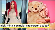 39. Yaşını Çırılçıplak Poz Verdiği Paylaşımları ile Kutlayan Dünyaca Ünlü Rapçi Nicki Minaj Olay Yarattı!