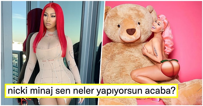 39. Yaşını Çırılçıplak Poz Verdiği Paylaşımları ile Kutlayan Dünyaca Ünlü Rapçi Nicki Minaj Olay Yarattı!