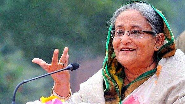 43. Sheikh Hasina Wajed - Bangladeş Başbakanı
