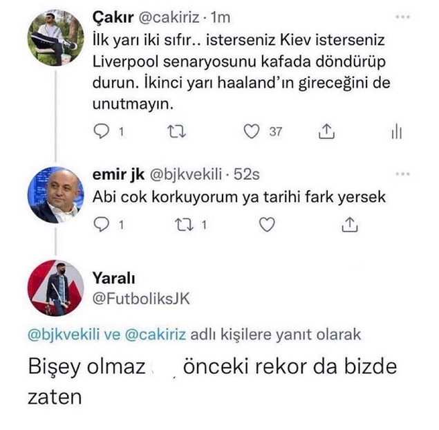 10. Kaybedecek bir şey yok o yüzden...