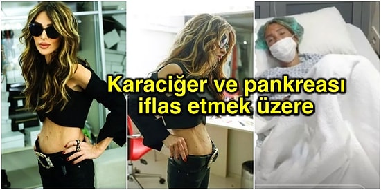 Damardan Beslenmeye Başladı: Günden Güne Eriyen Seren Serengil Apar Topar Hastaneye Kaldırıldı