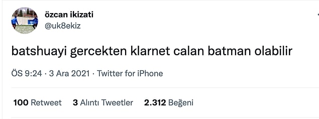 3. Gerçekten o zaten...