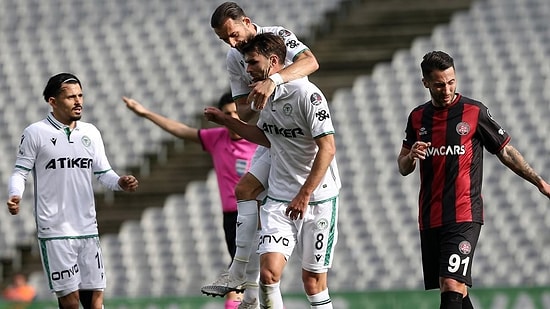 Konyaspor, Fatih Karagümrük'ü Rahat Geçti: 4-1