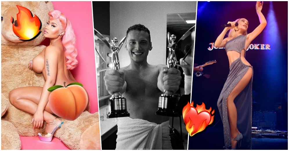 Hafta Boyunca Yaptıkları Sıcak Paylaşımlarla Ülke Genelinde Havaların Isınmasına Sebep Olan Ünlüler