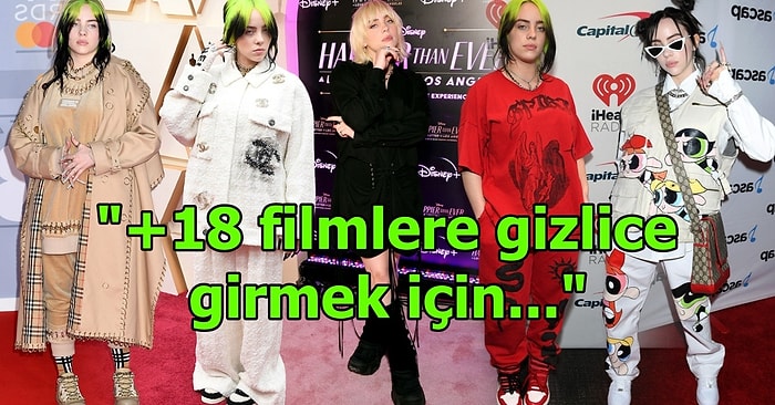 Bu Zamana Kadar Neden Bol Kıyafetleri Tercih Ettiği Konusunda Billie Eilish'ten Esprili Bir Açıklama Geldi!