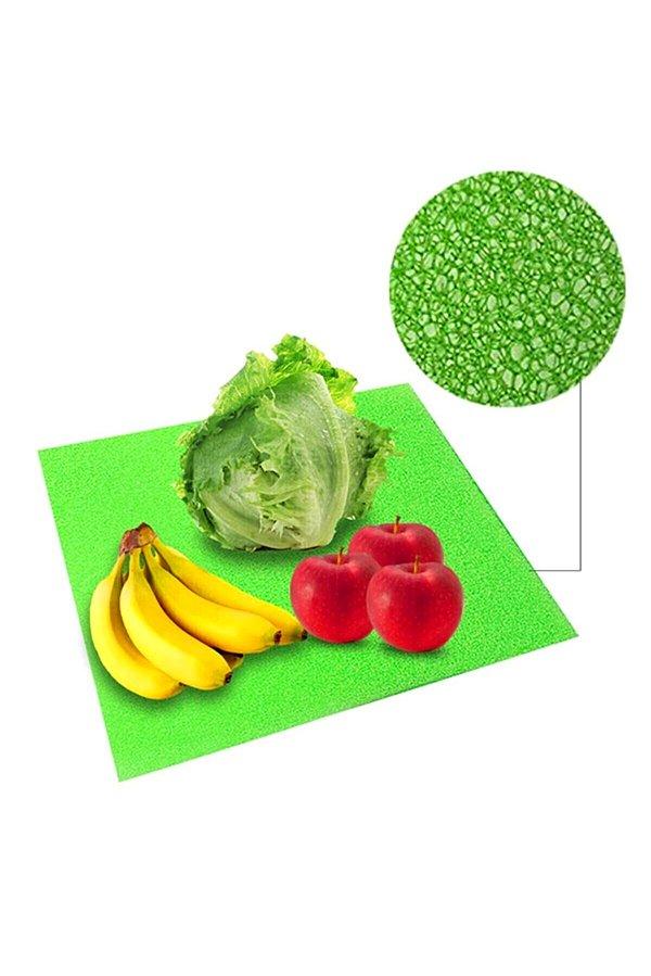 4. Buzdolabı içi meyve sebze nem önleyici küf koruyucu özel mat