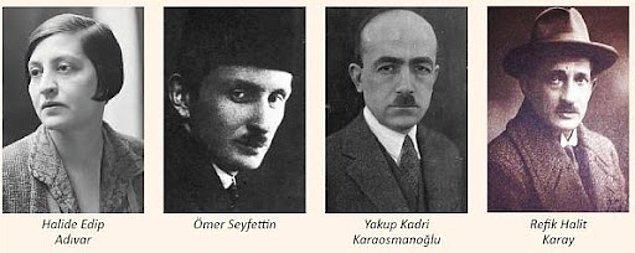 9. Halide Edip Adıvar, Ömer Seyfettin, Yakup Kadri Karaosmanoğlu, Refik Halit Karay hangi edebiyat döneminin sanatçılarıdır?