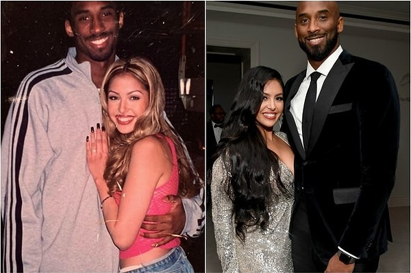 17. Kobe Bryant, eşi Vanessa Bryant'la bir klip çekiminde tanıştığında 21; müstakbel eşi de 17 yaşındaydı.