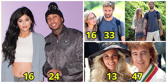 Üstünden Yıllar Geçmesi Bir Şey Değiştirmiyor: Çok Genç Sevgilileriyle Tartışma Yaratan Ünlüler