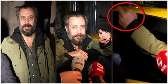 Alkollü Bir Şekilde Görüntülenen Nejat İşler Gazetecilerin Baskılarına Dayanamayıp El Hareketi Çekti