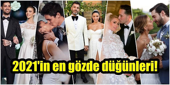 Pandemi Bu Yıl da Aşka Engel Olamadı! 2021 Yılında Dünyaevine Giren 19 Ünlü Çift