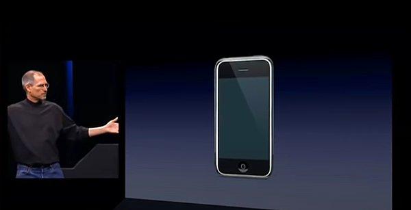 17. Apple iPhone serisini çıkarttı. (2007)