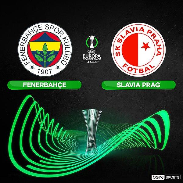 Temsilcimiz Fenerbahçe, UEFA Konferans Ligi eleme turları play-off'unda Çekya temsilcisi Slavia Prag ile eşleşti.