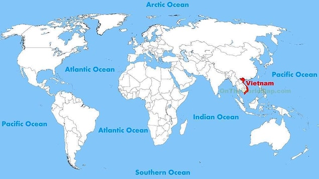 Vietnam Nereye Bağlı? Vietnam Bugün Haritada Nerede?