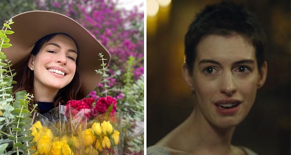 4. Энн Хэтэуэй похудела на 12 кг за 2 недели, чтобы выглядеть больной при смерти