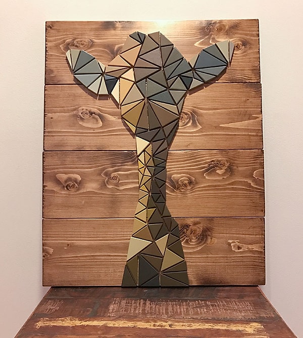 24. Моя подруга любит жирафов - поэтому я сделала ей один