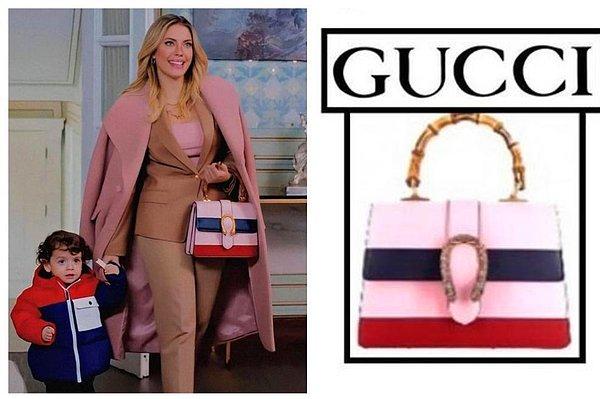 6. Her ne kadar bu takıma yakıştırmasam da neticede Gucci diye çanta hakkında kötü bir şey söylemek istemiyorum :)