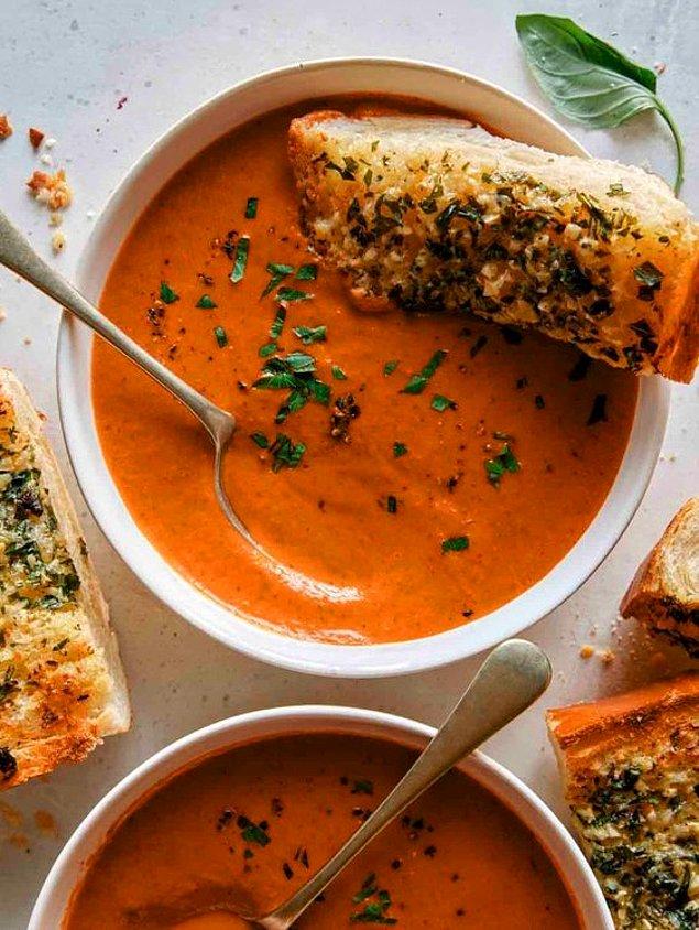 2. Practical tomato soup without cream