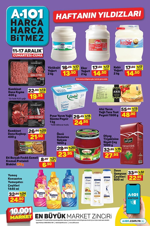 A101’de Bu Hafta Hangi Ürünler İndirimde?