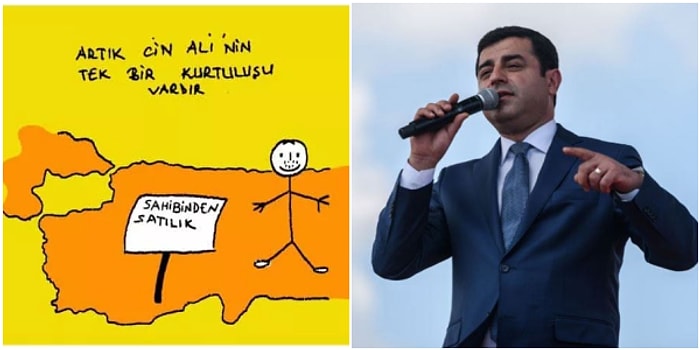 Demirtaş'tan Cin Ali Üzerinden Erdoğan Göndermesi