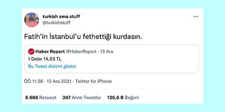 İstanbul'u Fetheden Dolar Kurundan Efsane Kar Tatillerine Son 24 Saatin Viral Tweetleri