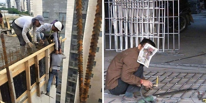 Бесстрашные или глупые? 17 случаев, когда люди плевать хотели на технику безопасности