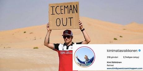 Buz Adam Lakaplı Kimi Raikkönen'in Instagram'da Yaptığı Profil Değişikliği Hayranlarını Duygulandırdı