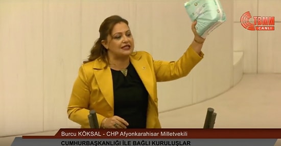 CHP'li Vekil Kürsüye Bebek Beziyle Çıktı: 'Sizin Çocuklarınız Mercedeslerde Pudra Çekerken...'