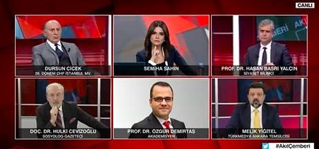 Özgür Demirtaş'tan CNN Türk'e Tepki: 'Bütün Dünya Akılsız Bir Tek Biz mi Akıllıyız?'