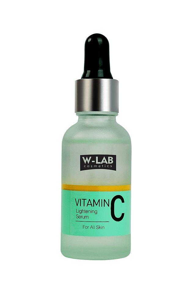 9. Daha aydınlık, daha canlı bir görünüm için W-Lab C Vitamini serum...