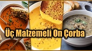 Sadece 3 Malzemeli Birbirinden Nefis ve Pratik 10 Çorba Tarifi