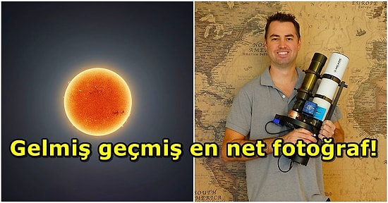 Bir Astrofotoğrafçı, Güneş'in Bugüne Kadarki En Net Fotoğrafını Çekmeyi Başardı