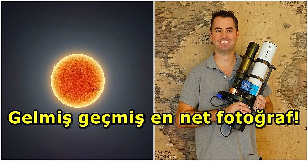 Bir Astrofotoğrafçı, Güneş'in Bugüne Kadarki En Net Fotoğrafını Çekmeyi Başardı