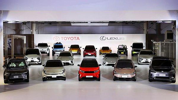 Söz konusu araçları ilerleyen günlerde piyasaya sürmeyi planlayan Toyota, SUV, otomobil, crossover, kamyonet, otobüs ve spor otomobil gibi çok geniş bir ürün yelpazesi sunuyor.