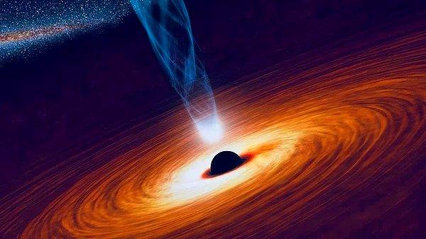 Kara delikler, inanılmaz derecede yoğun olan merkezleri nedeniyle uzay-zamanı büken devasa yer çekimi çukurlarıdır.