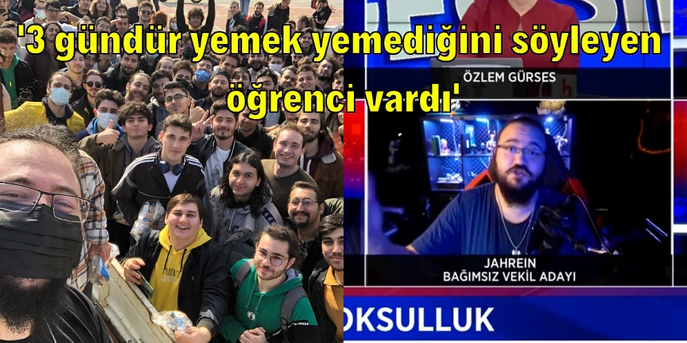 Antalya'da Bir Devlet Yurdunda Öğrencilere Kumanya Dağıtan Twitch Yayıncısı Jahrein Yaşananları Anlattı