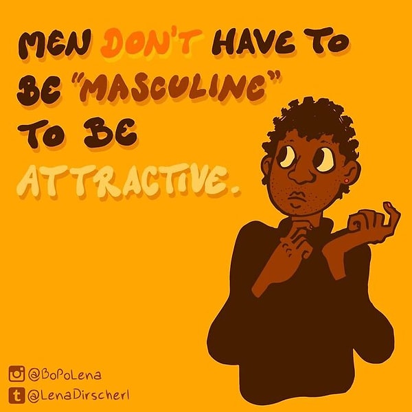 11. Мужчины не должны быть мужественными чтобы быть привлекательными