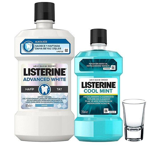5. Listerine Ağız Bakım Suyu
