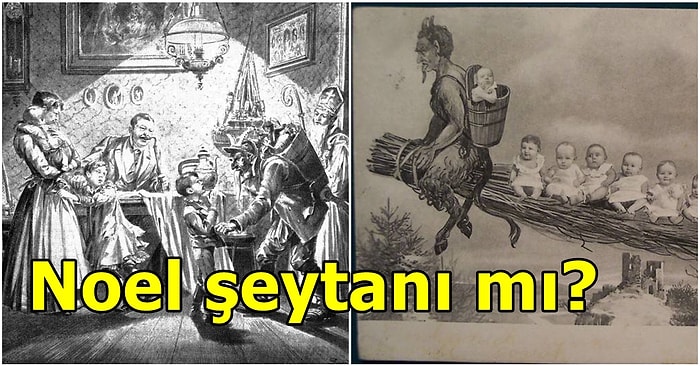 Noel Gecesi Yaramazlık Yapan Çocukları Cezalandırdığı Söylenen 'Noel Şeytanı' Krampus Efsanesi Nedir?